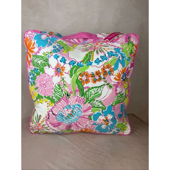 Lilly Pulitzer Floor Cushions Pillows Rare NWT - Picture 3 of 9